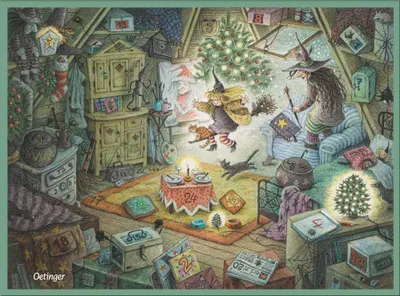 Produktbild von Die kleine Hexe. Adventskalender