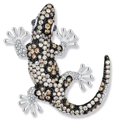 Produktbild von Seinerzeit Silber 925 Anhänger Chiko Salamander SZA-3990-171 Zirkonia