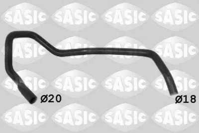 Produktbild von SASIC Kühlerschlauch Wasserschlauch passend für PEUGEOT 308 SW I (4E, 4H) 3400193