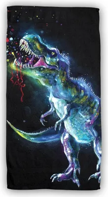 Produktbild von Jerry Fabrics 19TW150, Abbildung, Mehrfarbig, Rechteckig, Dinosaur, 1 Person(en), Baumwolle