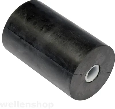 Produktbild von Seitenrolle Kielrolle 10 cm Gummi für Bootstrailer