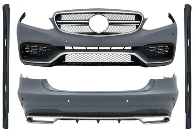 Zdjęcie produktu dla Zestaw karoserii do Mercedesa E W212 facelift 13-16 boczne progi zderzaka E63.