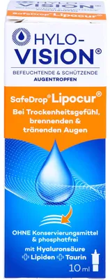Immagine prodotto di Hylo-Vision SafeDrop Lipocur, soluzione da 10 ml