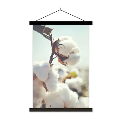 Produktbild von MuchoWow® Textilposter Pflanzen - Blume - Zweig - Natur 120x180 cm mit schwarzem Rahmen - Fotos