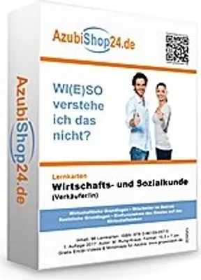 Obrázok produktu pre Lernkarten Wirtschafts- und Sozialkunde Verkäufer Prüfungsvorbereitung Verkäufer
