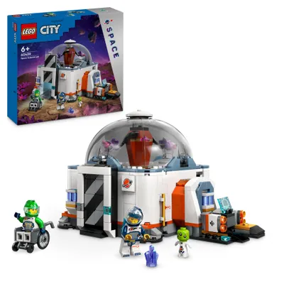 Produktbild von LEGO City Weltraumlabor Set, Spielzeug für Mädchen ab 6 Jahren, Jungen & Kinder, Weltraumforschung Spielset, mit einem Planeten-Rover, Pflanzen, 2 Minifiguren & einer Alien-Figur, Geschenk-Idee 60439
