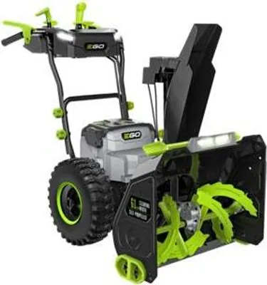 Produktbild von EGO SNT2400E 61 cm zweistufiges Schneefräsen Kit inklusive 2x 7,5Ah Akku & 2x Schnellladegerät