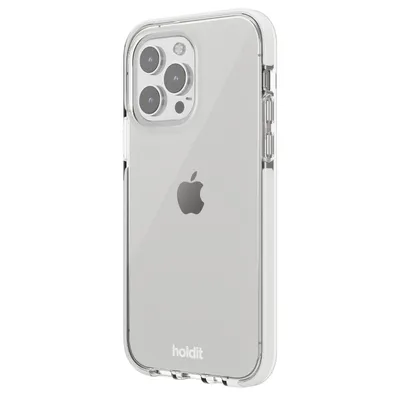 Produktbild von Holdit Seethru Case für das Apple iPhone 15 Pro Transparent/Weiss