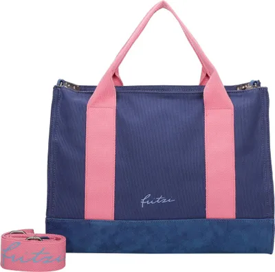 Image de Fritzi aus Preußen sac à épaule Canvas Tote Bag Navy bleu