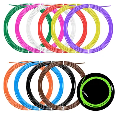 3D-Pen Filament, 10 Farben, 1,75 mm, PCL, leuchtet im Dunkeln, 5 m