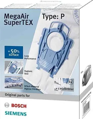 The image shows the packaging of vacuum cleaner bags.