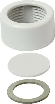 Produktbild von Geberit Verschraubung 1 Zoll weiss 252888, 1 Stk.