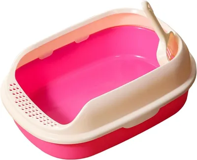 Produktbild von Katzentoilette – Rosa – 49 x 29 x 13,5 cm