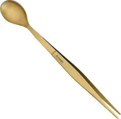 Image de Triangle Probierlöffel mit Pinzette (gold) a.K. 50 493 17 01_G