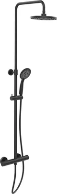 Produktbild von WENKO Watersaving Duschsystem Young Eco mit Armatur in Schwarz