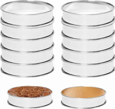 Produktbild von Edelstahl Ring 10 cm Rund Kuchenform Backform 10 Stück