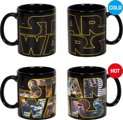 Produktbild von Star Wars Tasse Thermoeffekt 315 ml Keramik-Logo - HC Star