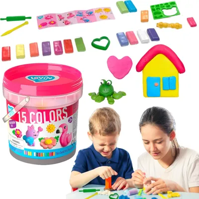 Obrázek produktu pro Plastelína Kreativní sada Plastelínové modelíny Zvířata 41165