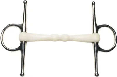 Immagine prodotto di Korsteel Flexi Bar Toggle Snaffle WB336 (125 mm) (Avorio)