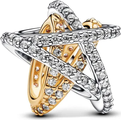 Produktbild von PANDORA Stern Slide-Charm Moments, Sterlingsilber, Zirkonia