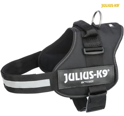 Produktbild von Julius-K9® IDC Powergeschirr®, L / 1: 66–85 cm / 50 mm, schwarz
