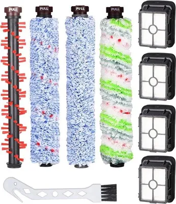Productafbeelding van Accessoireset voor Bissell CrossWave 3-in-1, 1 huisdierenroller, 1 vloerborstel, 1 tapijtborstel, 1 multifunctionele hoofdborstel