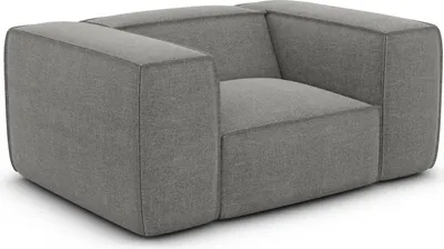 Produktbild von Strukturstoff Sessel Arelia Grau