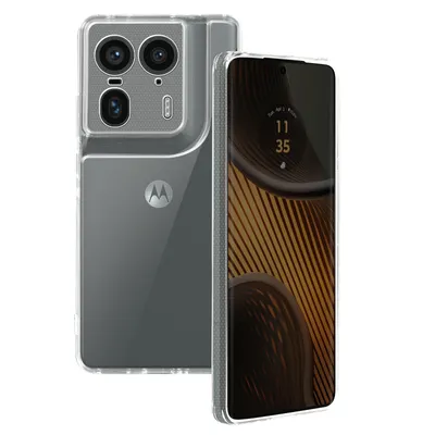 Produktbild von Avizar, Ultradünne Schutzhülle für Motorola Edge 50 Ultra, Silikonumrandung, Transparent