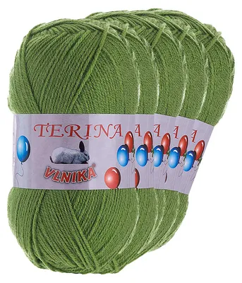 5 x 100g Terina Strickgarn Häkelgarn Wolle Acrylwolle pflegeleicht Farbwahl