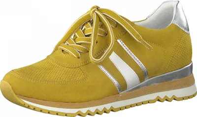 Produktbild von Marco Tozzi  Damenschuhe Schnürschuhe Sportive Sneaker Gelb Freizeit, Schuhgröße:38 EU
