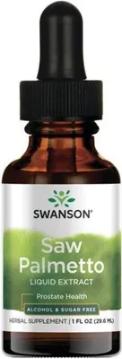 Zdjęcie produktu dla Płynny ekstrakt z Saw Palmetto 29,6 ml Swanson Health Products