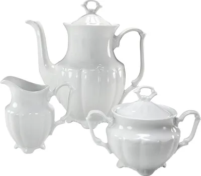 Obrázok produktu pre CreaTable, 16028, Maria Theresia Weiss, 3-dielna kávová súprava, porcelán