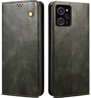 Produktbild von Xiaomi 13 Pro Hülle, Leder Flip Brieftasche Schutzhülle mit Standfunktion für Xiaomi 13 Pro Grün