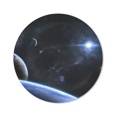Produktbild von MuchoWow® Mauspad Mousepad Sternplaneten 20x20 cm - Mousepads - Maus Mat - Pad - Mausunterlage - Schreibtischmatte