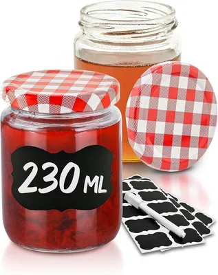 Produktbild von Luftdichte Marmeladengläser 230ml 25er Pack
