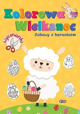 Produktbild von Kolorowanka Wielkanocna dla dzieci Zabawy z barankiem