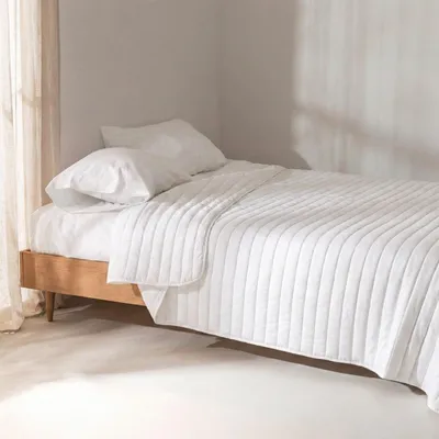 Image de Couettes HappyFriday BASIC Blanc 180 x 260 cm 33 x 16 x 43 cm