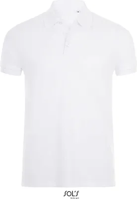 Immagine prodotto di SOLs 01708 | Polo Phoenix da uomo / Cotone pettinato e filato ad anelli - Colore: Bianco - Taglia: S