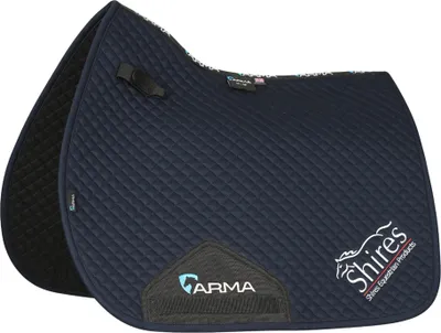 Produktbild von ARMA - GP Schabracke "Shires", Logo ER1581 (15 in - 16,5 in) (Marineblau)
