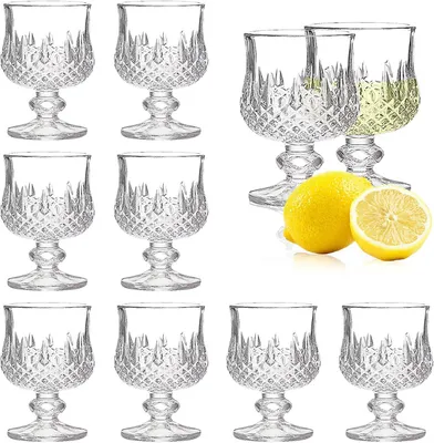 Productafbeelding van Set van 8 shotglazen, 50 ml, transparant, geschikt voor tequila en cocktails
