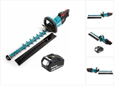 Obrázok produktu pre Makita DUH 502 M1 akumulátorové nožnice na živý plot 18V 50cm + 1x akumulátor 4,0 Ah - bez nabíjačky