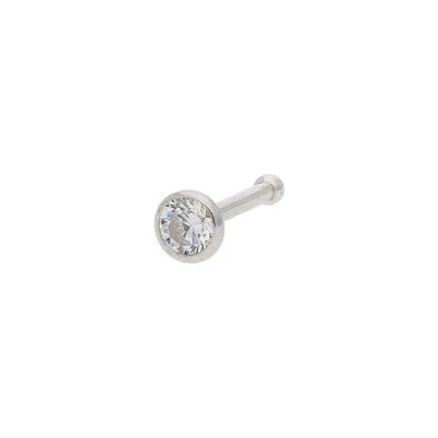 Produktbild von Nasenstecker Weißgold 750 Zirkonia JL52-01-0018 JuwelmaLux