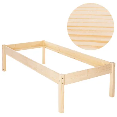 Obrázok produktu pre Rám postele Springos® pre seniorov, výška 55 cm, ležiaca plocha 90 x 200 cm