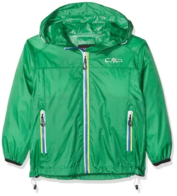 Immagine prodotto di CMP - Giacca per bambini con cappuccio impermeabile, colore menta, taglia 176