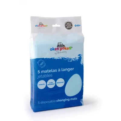 Obrázek produktu pro THERMOBABY Jednorázová přebalovací podložka 5 ks, White
