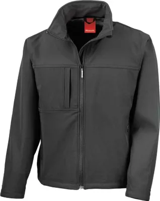 Image de Result Veste Soft Shell classique pour homme PC3803 (L) (Noir)