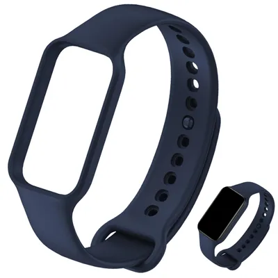 Zdjęcie produktu dla Opaska / pasek ChronSmarta do smartband'a Redmi Smartband 2 / Mi Band 8 Active (Granatowy)