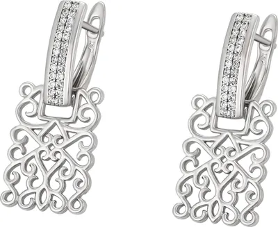 Produktbild von joella damen ohrringe - silber, one size