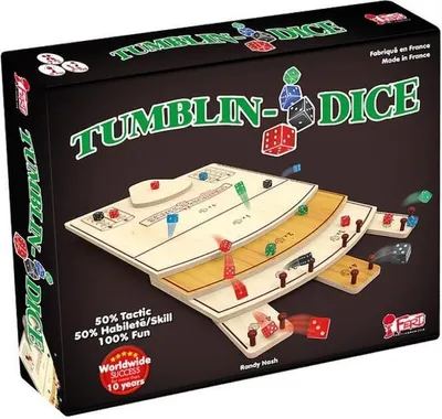 Immagine prodotto di Gioco da tavolo Tumblin-Dice – Abilità per 2-6 giocatori dai 6 anni in su