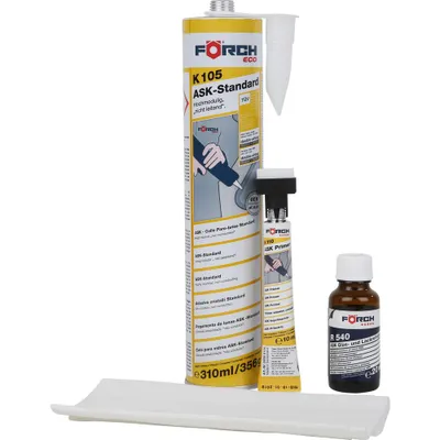 Produktbild von FÖRCH K105 Autoscheiben Klebstoff SET 310ml Scheibenkleber Frontscheibe